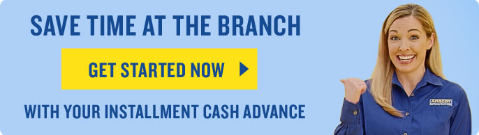 Save time at the branch, get started now!